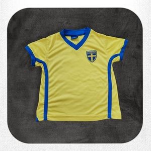 Yellow/Blue Sweden Jersey, Kid's 2T
